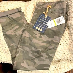 Democracy AbSolution Ankle Skimmer Pants. NWT size 4. Color is Storm.